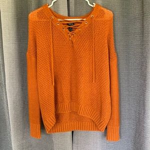 Orange rue21 sweater